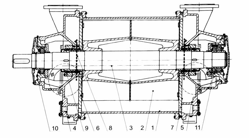 2BE1水环式爱游戏（ayx）中国官方网站内部结构图